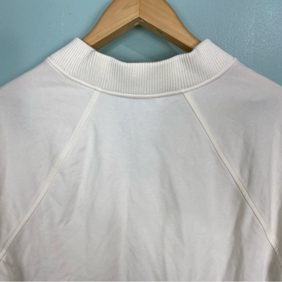 Athleta Eastbound‎ Sweatshirt Ivory Creme Sz XL Sweater 986965 - Picture 7 of 8